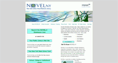 Desktop Screenshot of novelnewyork.org